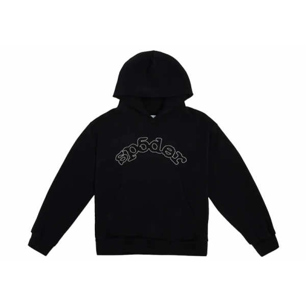 Sp5der OG Logo Hoodie Black