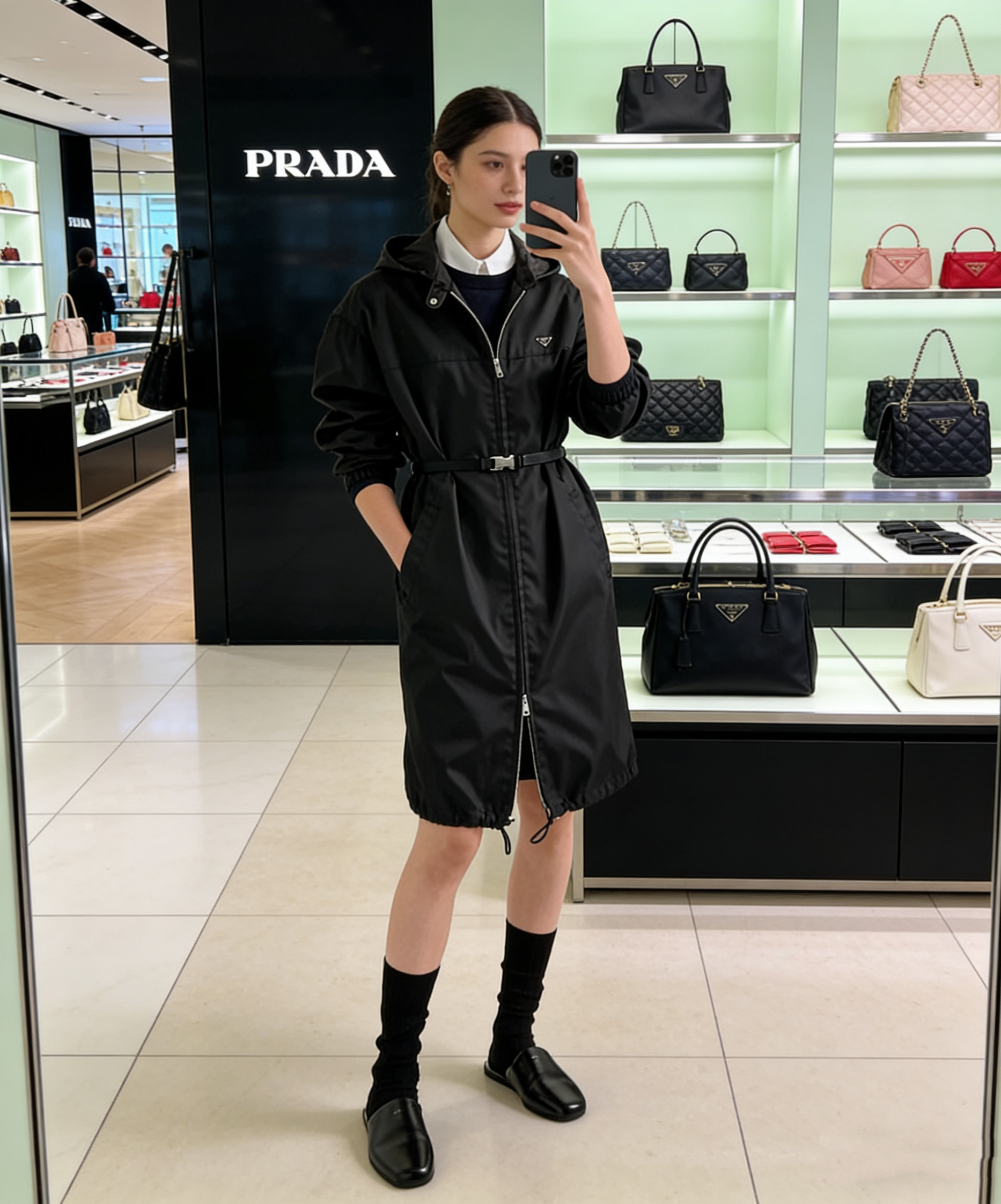 Pra New hooded jacket