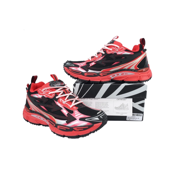 OFF-WHITE Out Of Black Red OMIA295V24 FAB00 11025