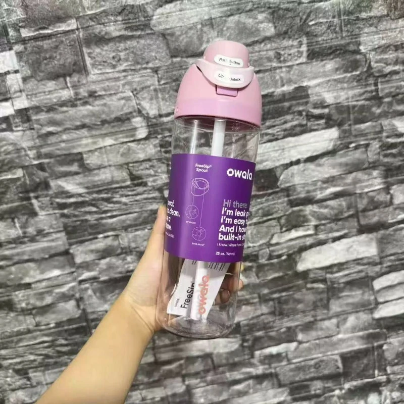 Owala Tumbler - Rose Pink Clear Tritan Edition (Summer Hydrate Collection)
