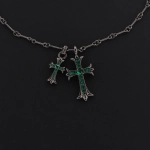Chrome Hearts Necklace  Baltic Grown/ Black