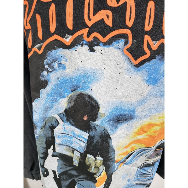 Godspeed Khaos Long Sleeve T-Shirt #1098 Black Wash