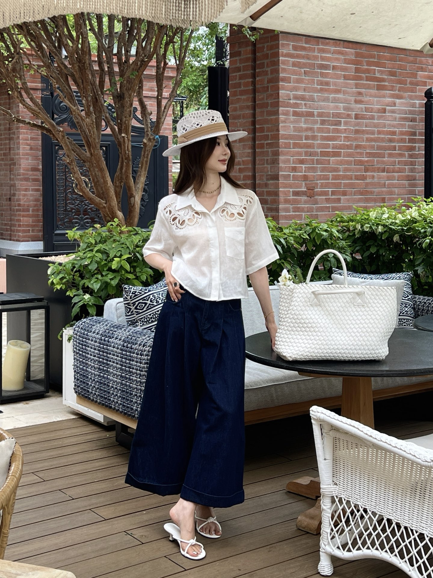 Celi New Retro cropped jeans