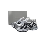 Balenciaga Runner White Black Gray 677402 W3RB2 9012