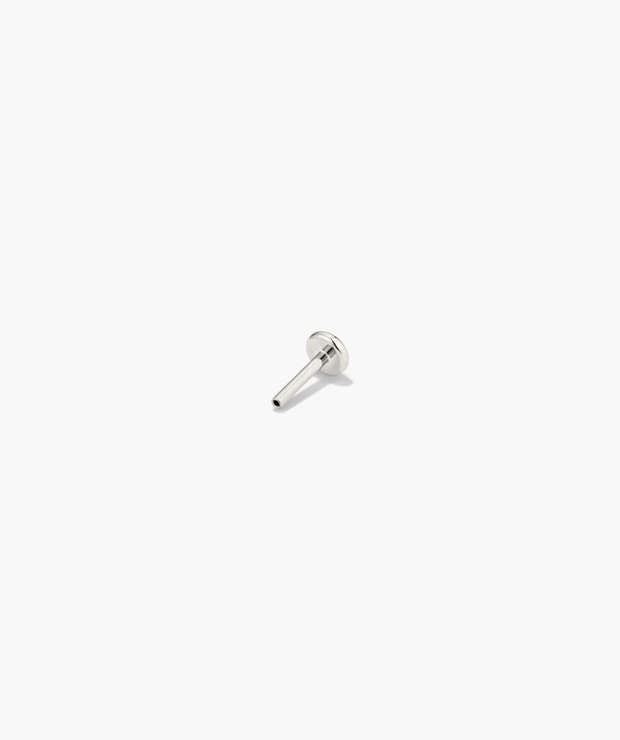 Single Marquise Diamond Bar Stud
