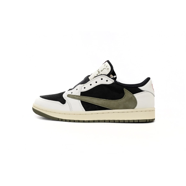 Travis Scott x Air Jordan 1 Low OG Olive DZ4137-106