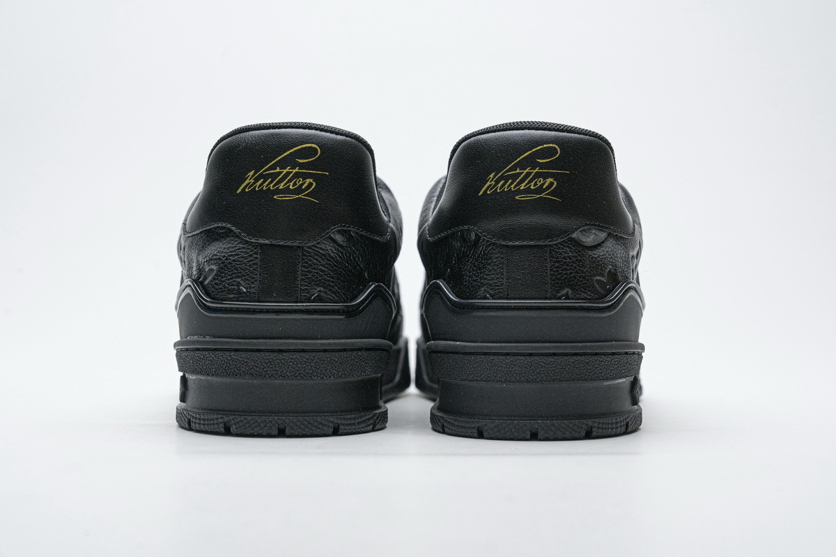 Pkkicks God Batch LOUIS VUITTON 20ss Trainer Black