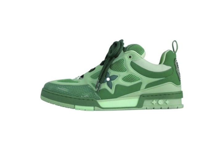 Pkkicks God Batch LOUIS VUITTON Skate Green
