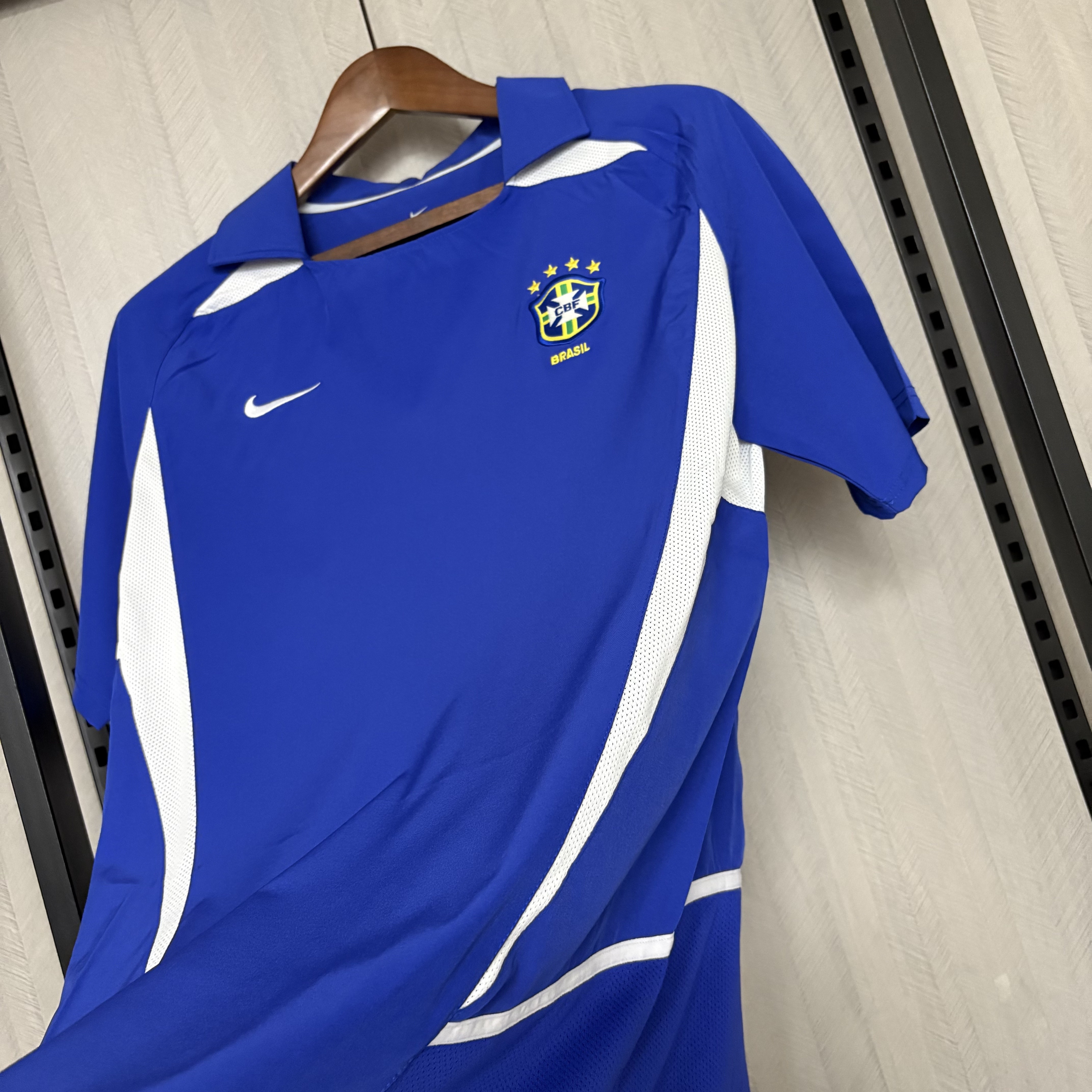 Retro Brazil 2002 Away Jersey