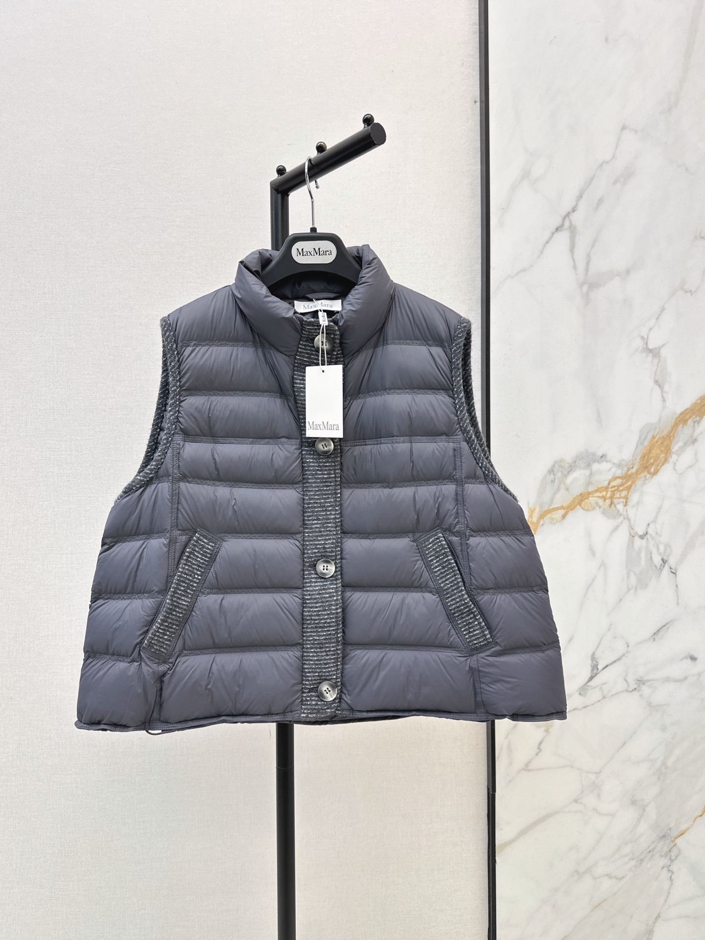 Max New Knitted Down Vest