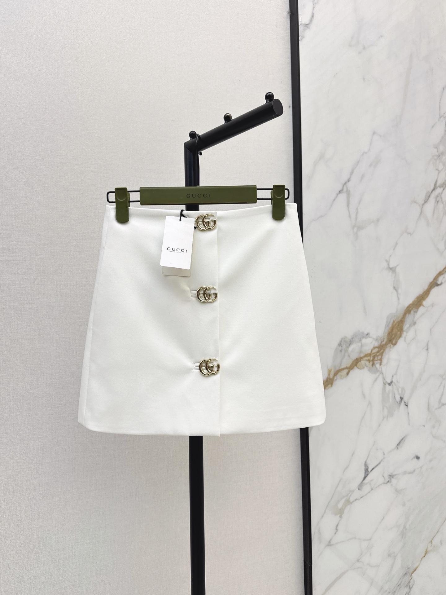 Guc New Hardware A-line skirt