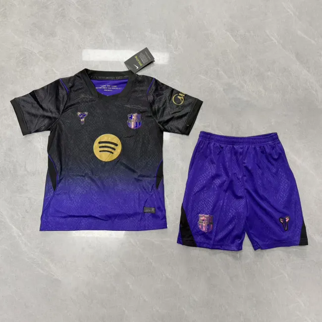 kids Barcelona Away Suit & Socks 26/27