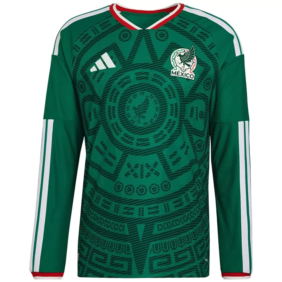 Mexico Long Sleeve Home Player Version Jersey 2026 World Cup