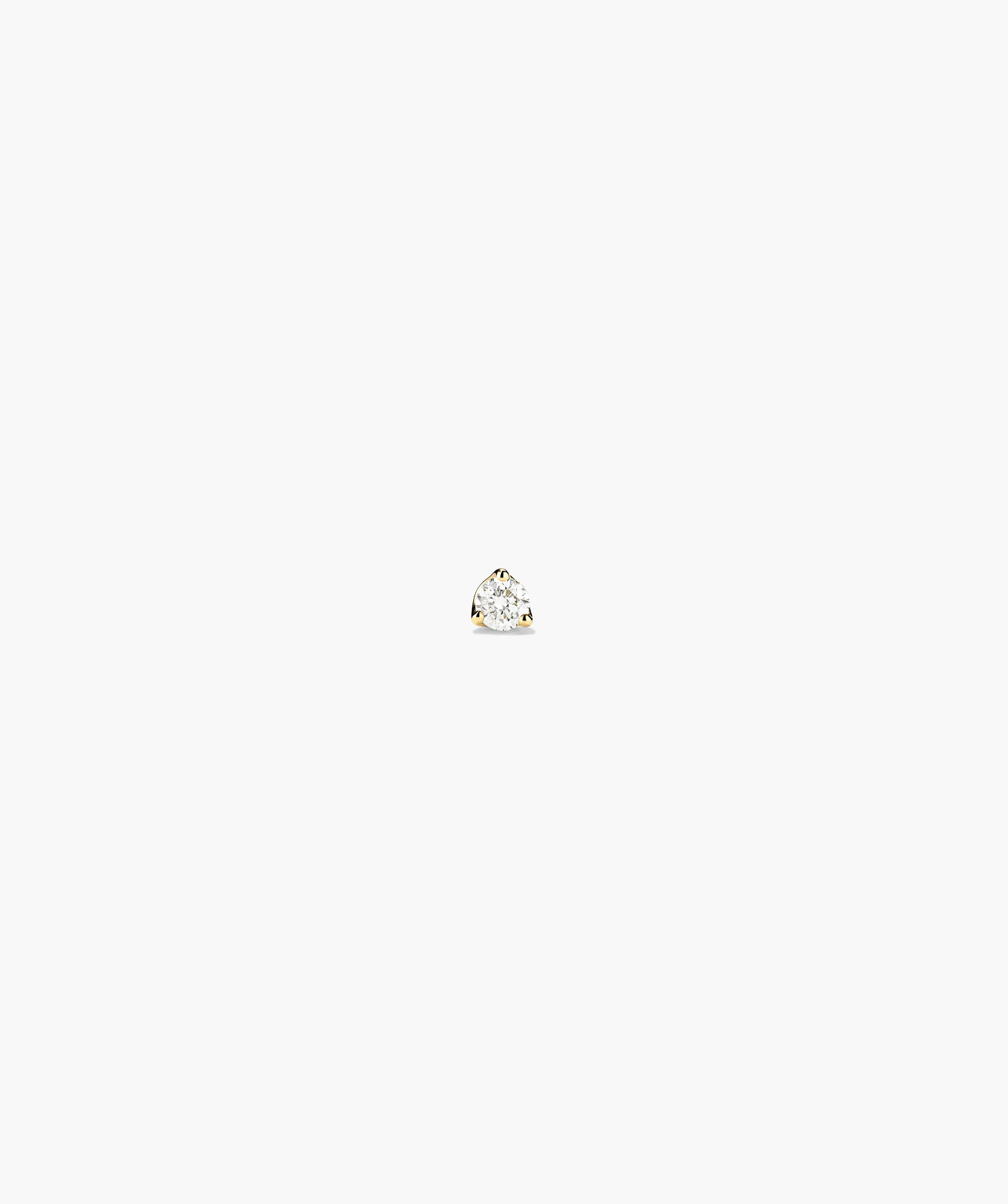 Single Diamond Mini Stud