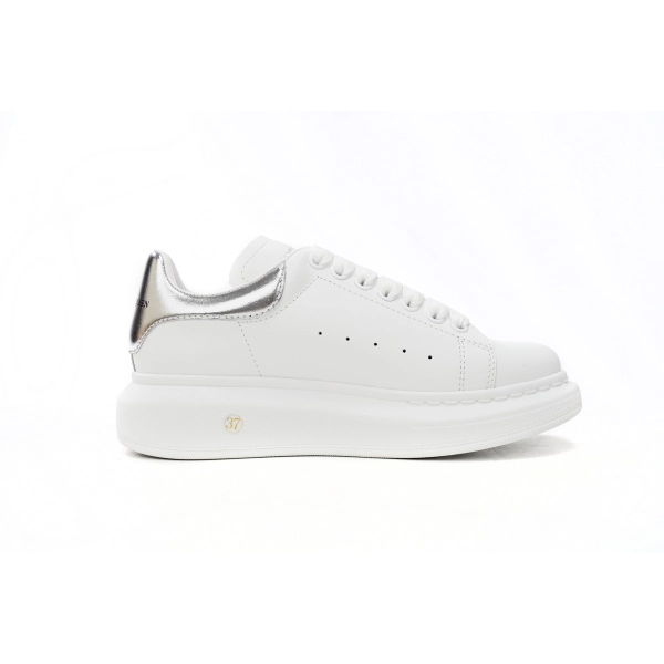 Replica Alexander McQueen Sneaker Silver Tail