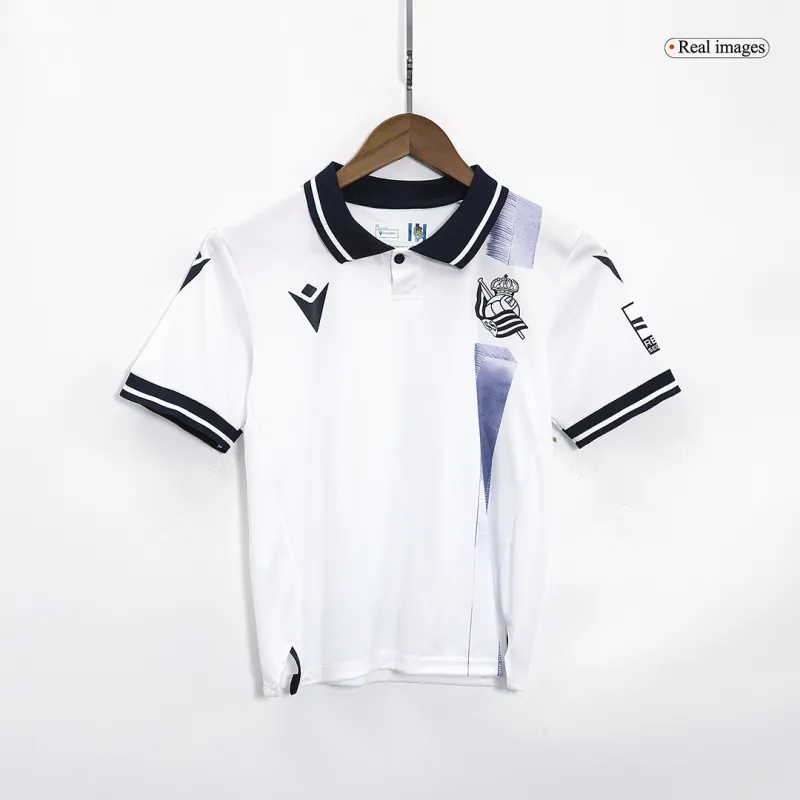 Real Sociedad Third football jersey Kids Kit 2023-24