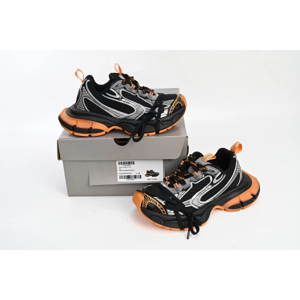 Balenciaga 3XL  All Black Orange 734731 W3XL3 1178