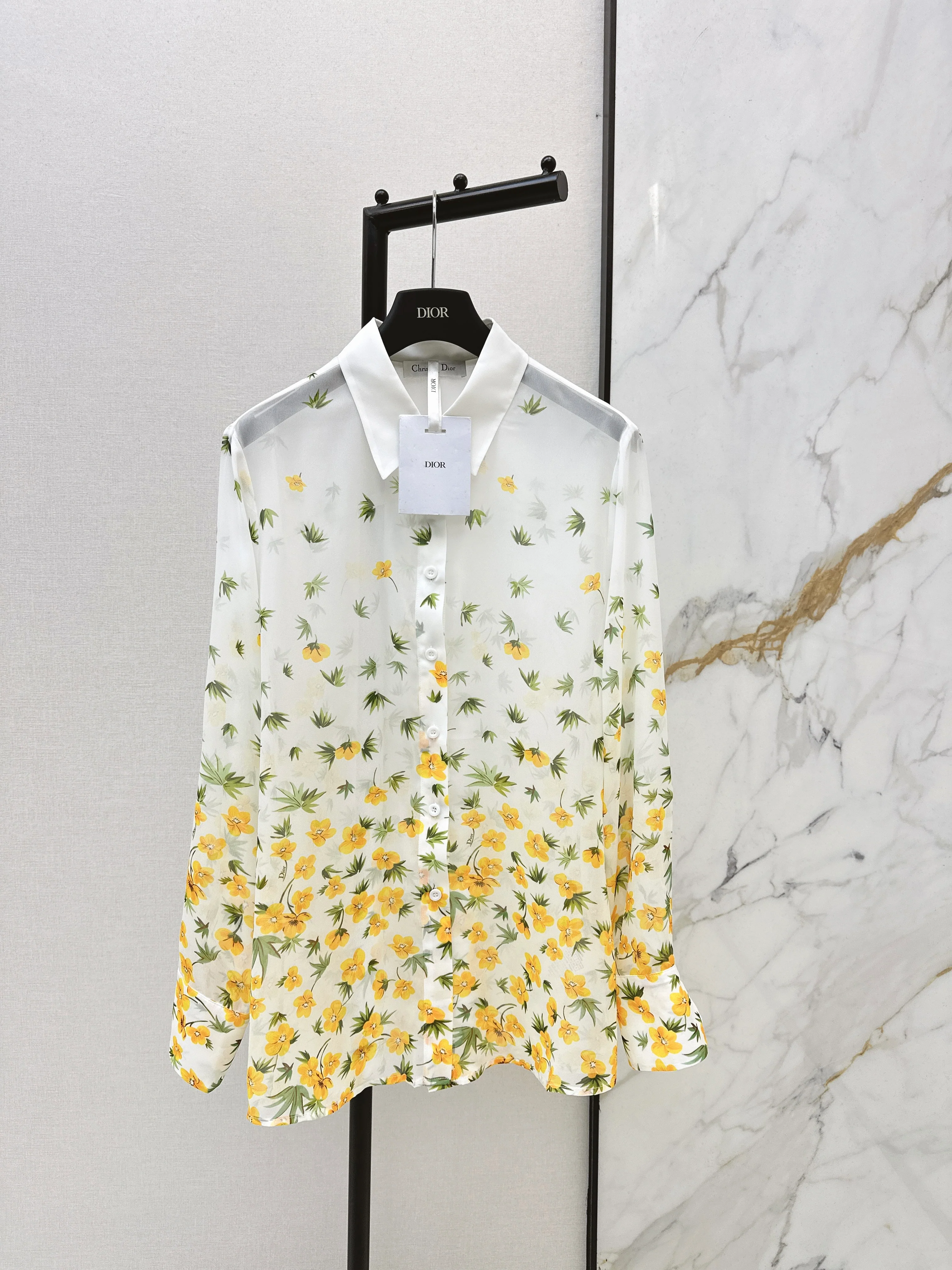 CD NEW flower print shirt
