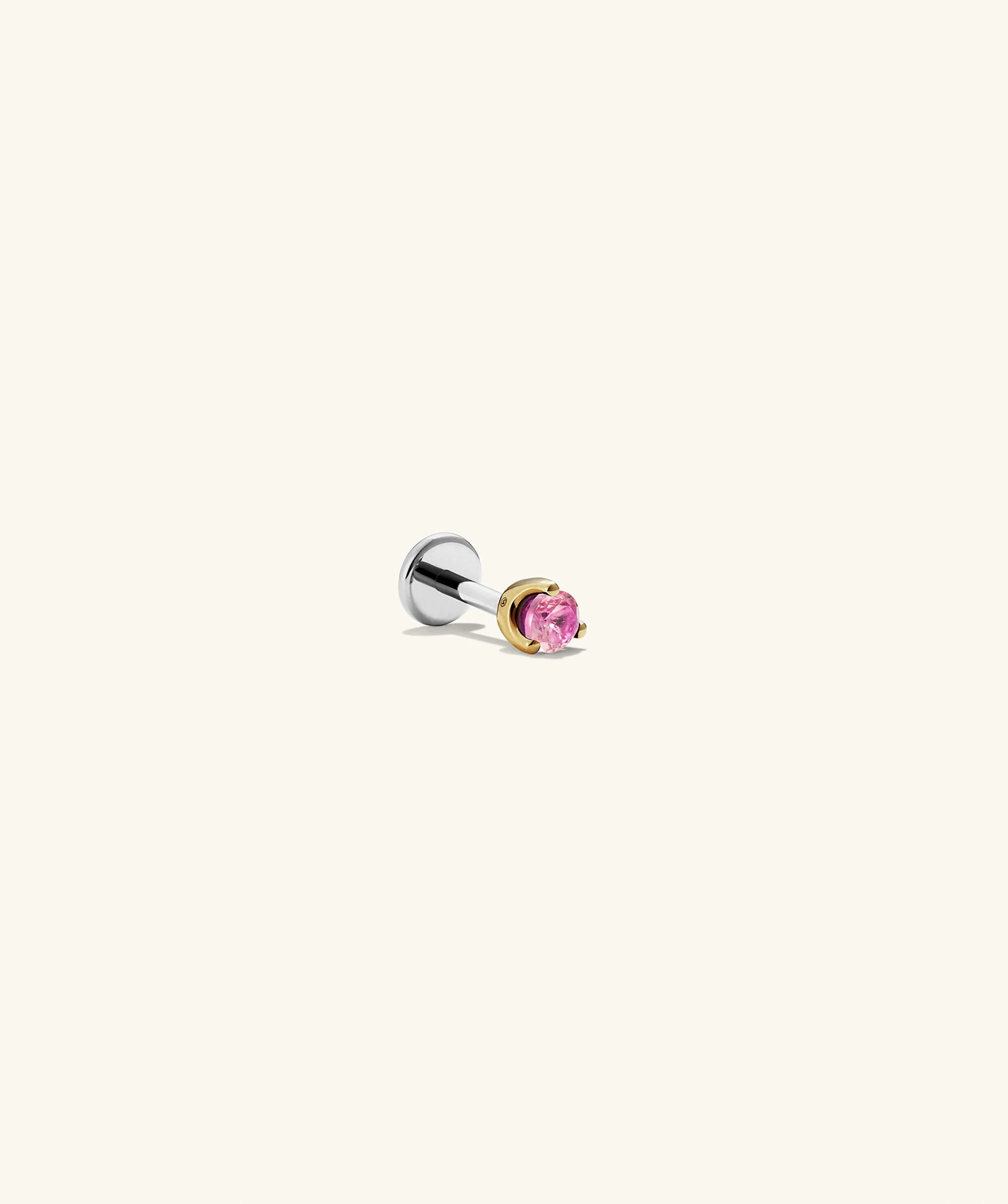 Piercing Studio - Single Gemstone Mini Flat Back Stud