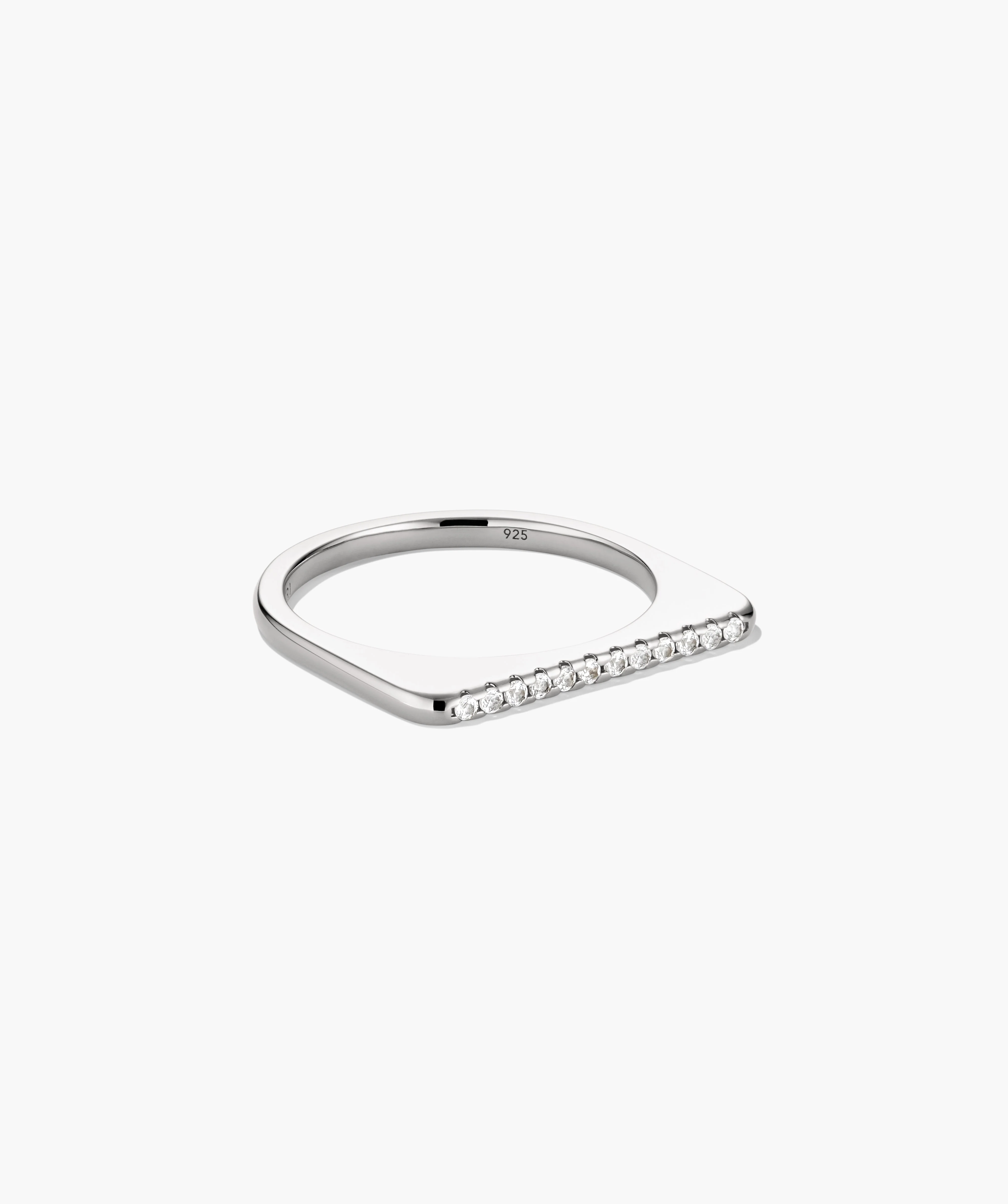 Pavé Puzzle Stacking Ring