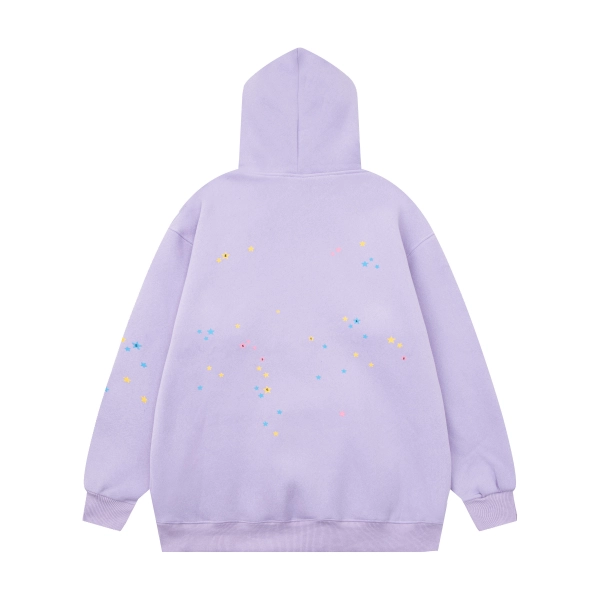 Sp5der Hoodie Purple