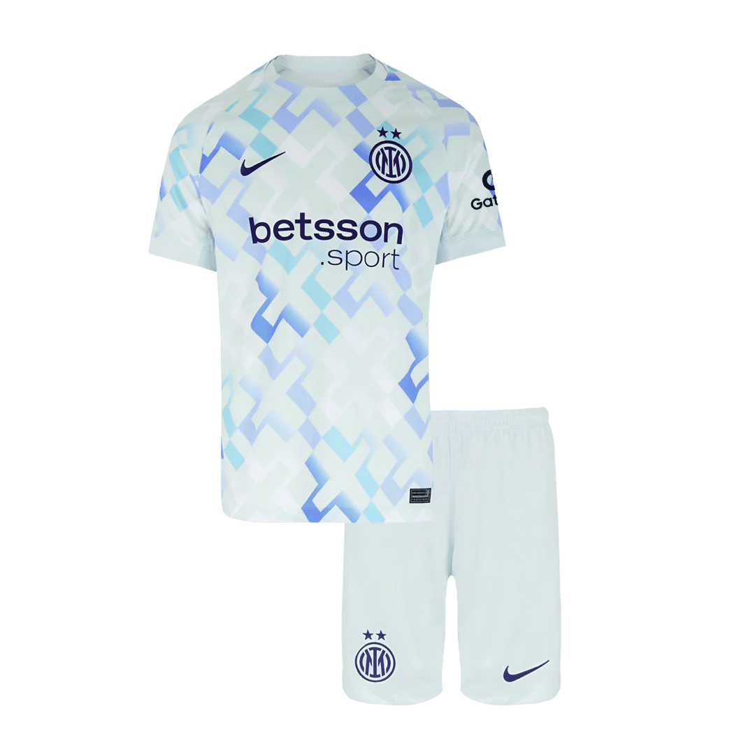 Inter Milan Kid's Away Kit - Jersey+Shorts 2025/26