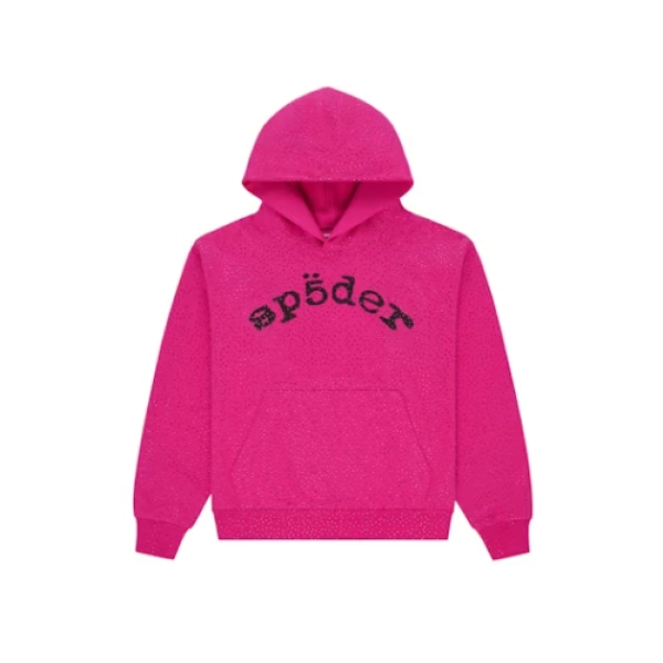 Sp5der VVS Hoodie Pink