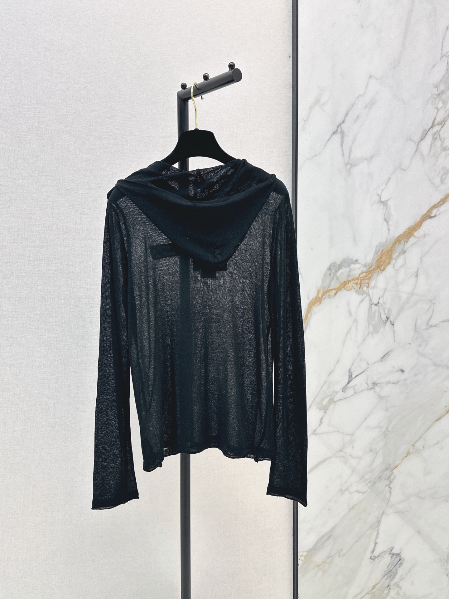 Chan New Hooded knitwear