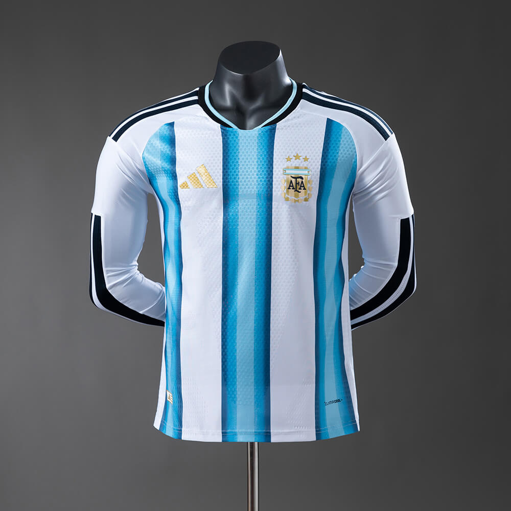 Argentina 2026 Home Long Sleeve Authentic Jersey