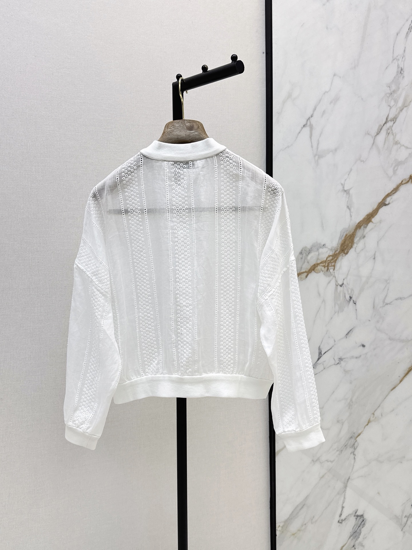 Brun New Hollow-out Embroidered Jacket