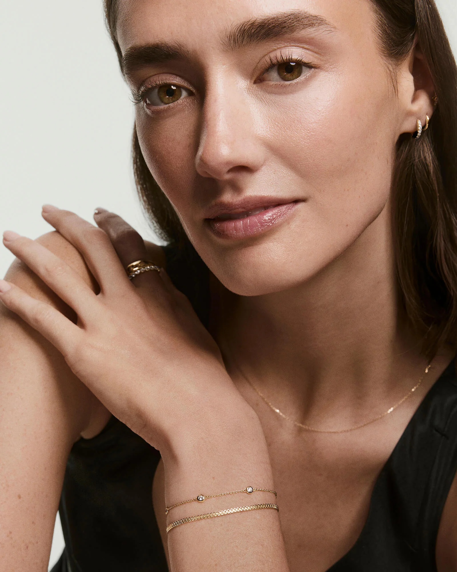 Lab Grown Sapphire Orbit Bracelet