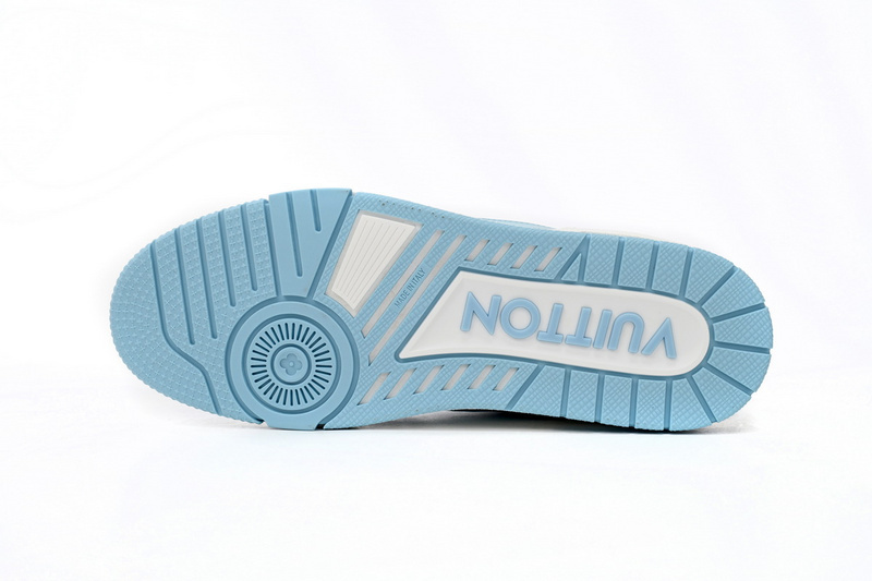 Pkkicks God Batch LOUIS VUITTON Trainer Baby Blue 1AAHSJ
