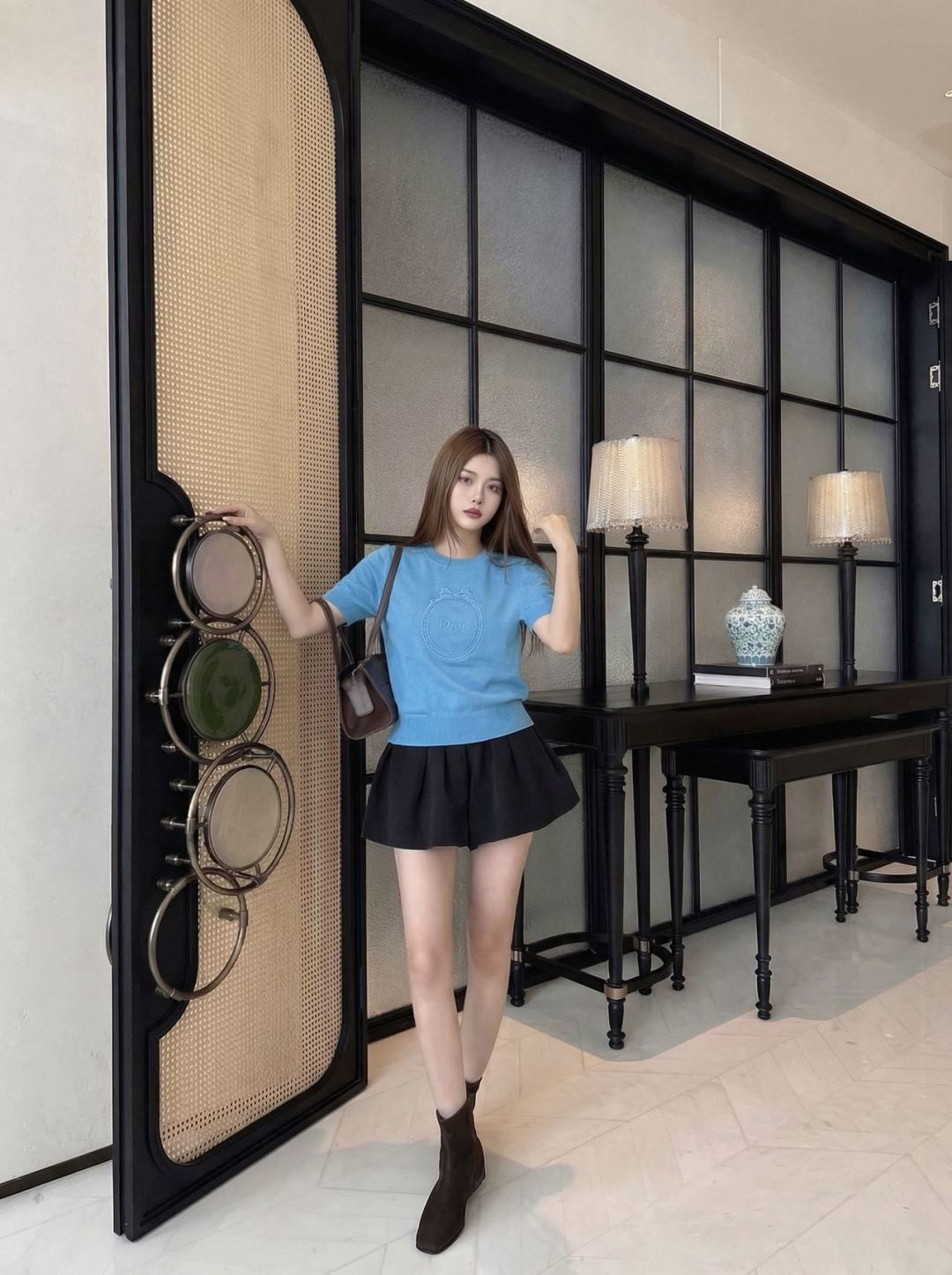 CD New embroidery sweater