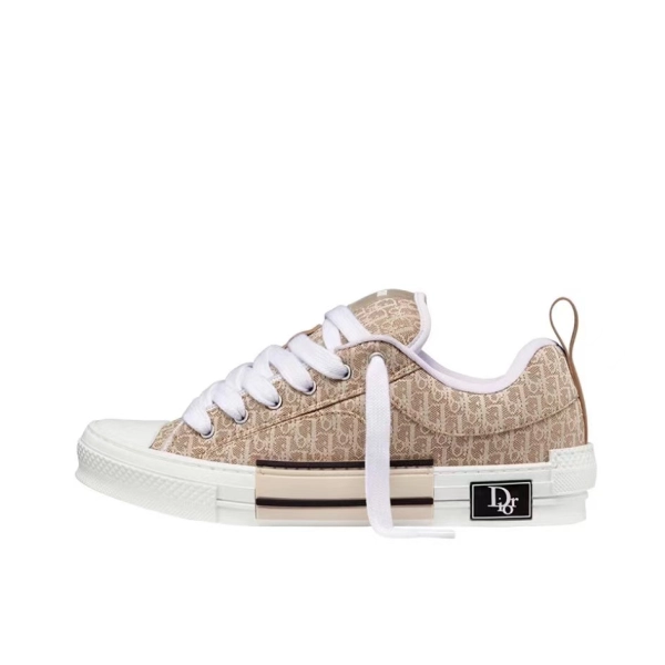 Dior B23 Skater Low Top Beige Dior Oblique Jacquard 3SN292ZUY_H100