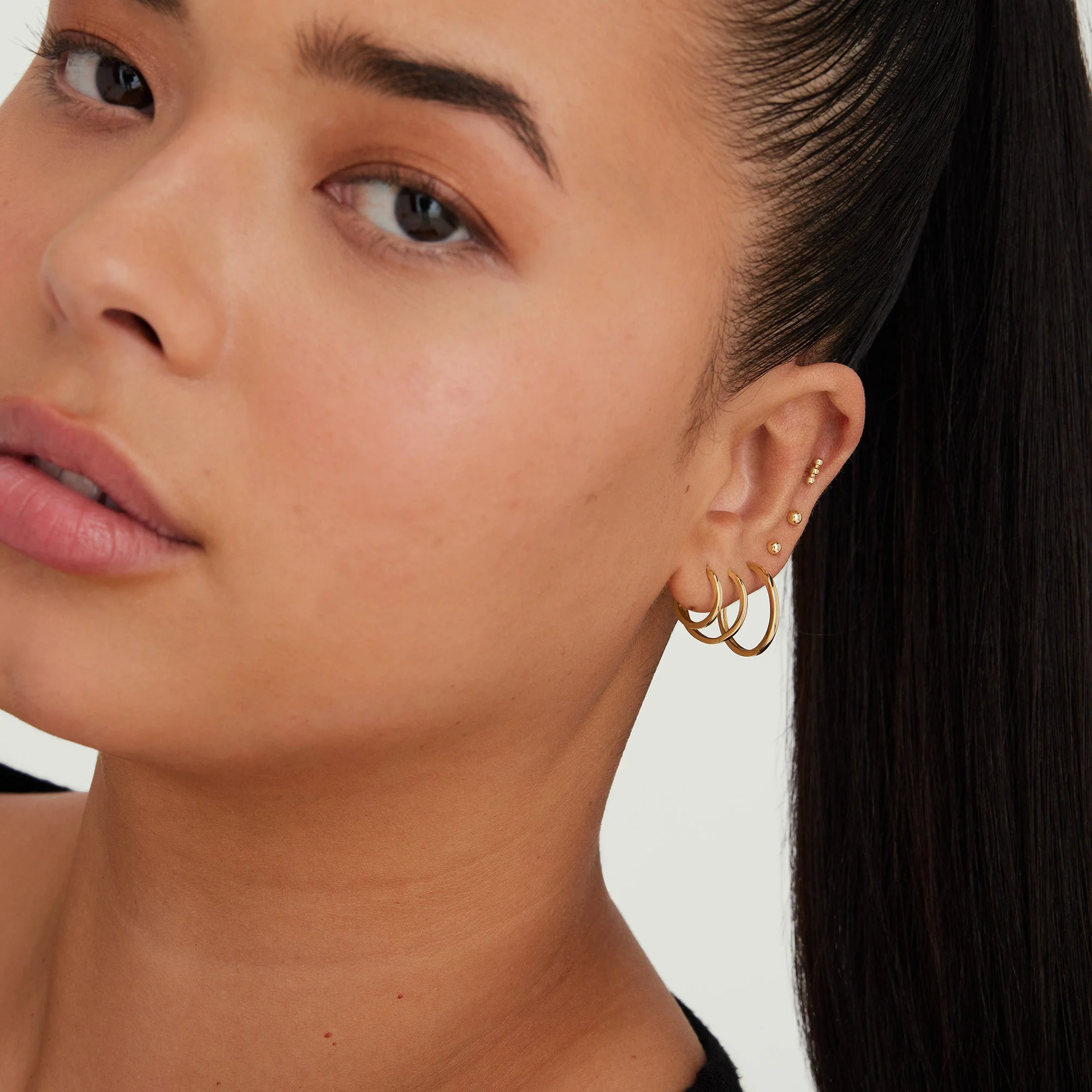 Easy Small Hoops