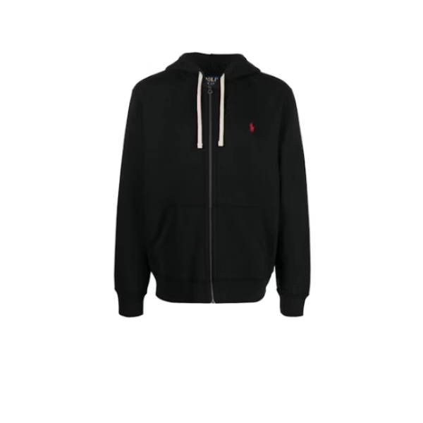 Polo Ralph Lauren Fleece Full-Zip Hoodie Black