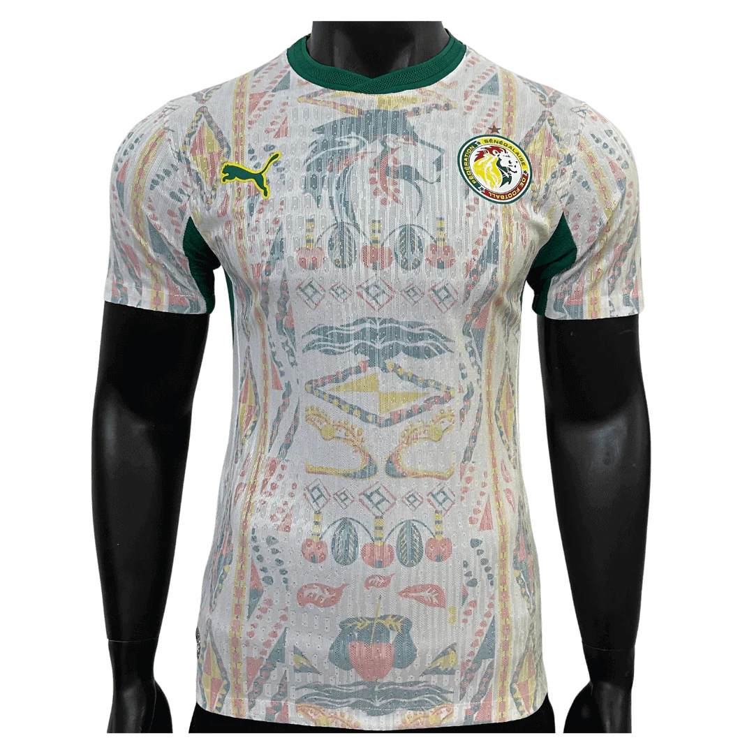 Senegal World Cup 2026 Player Version Away Soccer Jersey