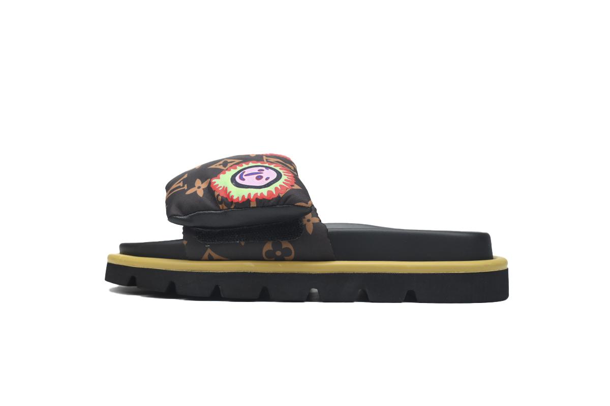 Pkkicks God Batch LOUIS VUITTON Pool Pillow Comfort Sun Brown
