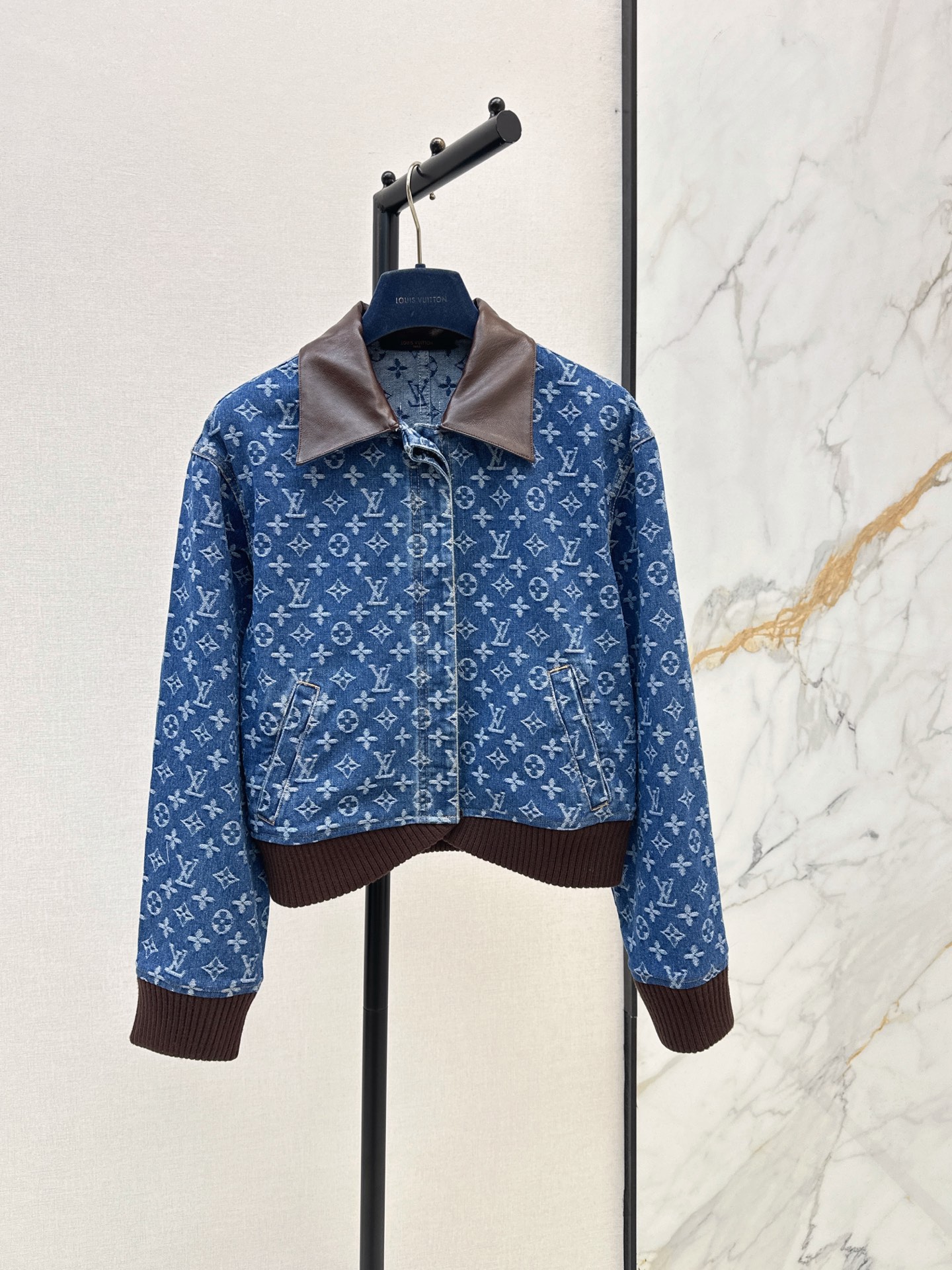 Louis New Denim Jacquard Jacket