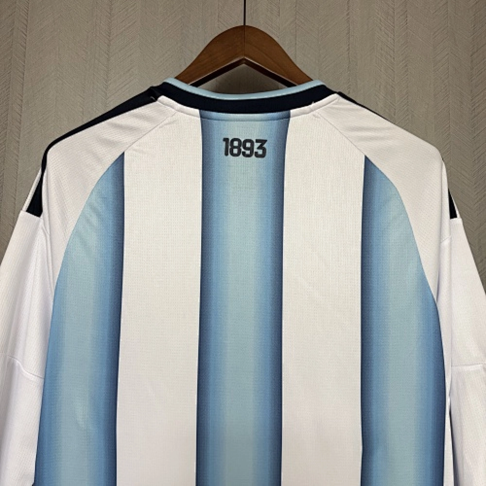 long-sleeved 2026 Argentina home jersey