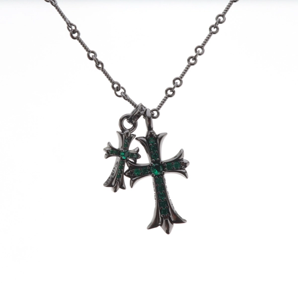 Chrome Hearts Necklace  Baltic Grown/ Black