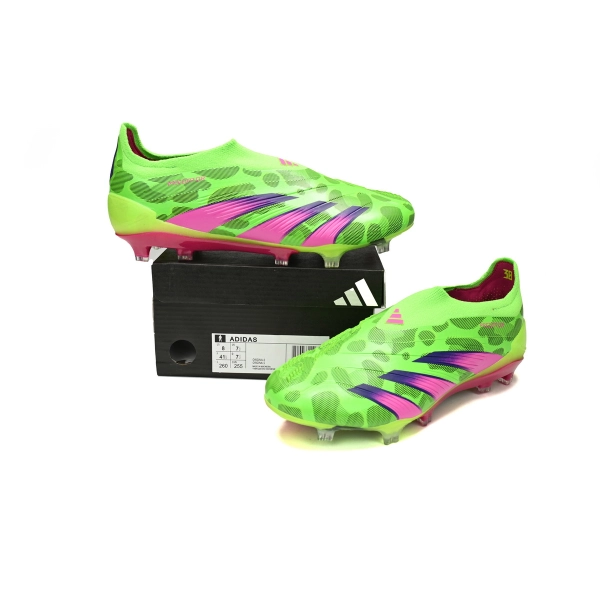 Adidas Predator Mutator 20.1 Low Green Pink Purple  IG8771 (Laceless)