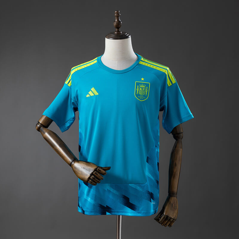Spain 2026 Blue Goalkeeper Fan Jersey