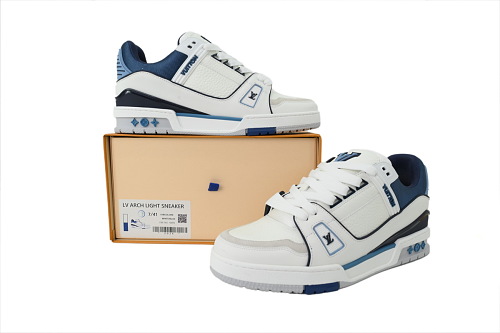 Pkkicks God Batch Louis Vuitton Sneakers New White Blue (NFC)