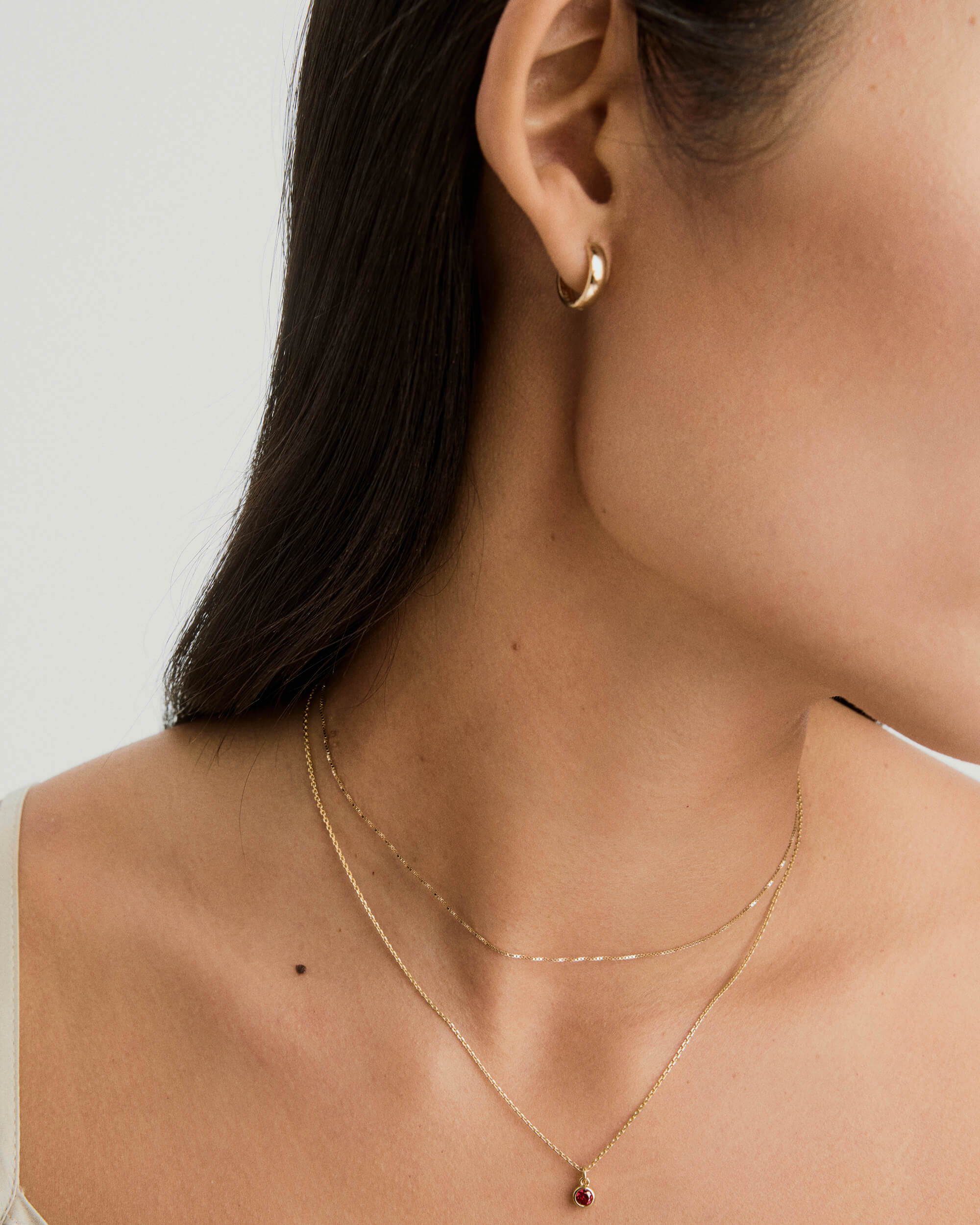 Sia Birthstone Pendant Necklace