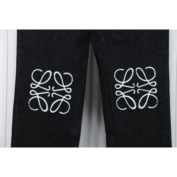 Loewe Printed Black Jeans