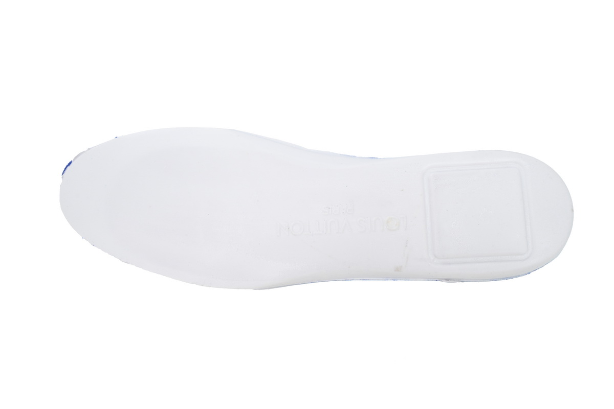 Pkkicks God Batch LOUIS VUITTON Trainer White Blue
