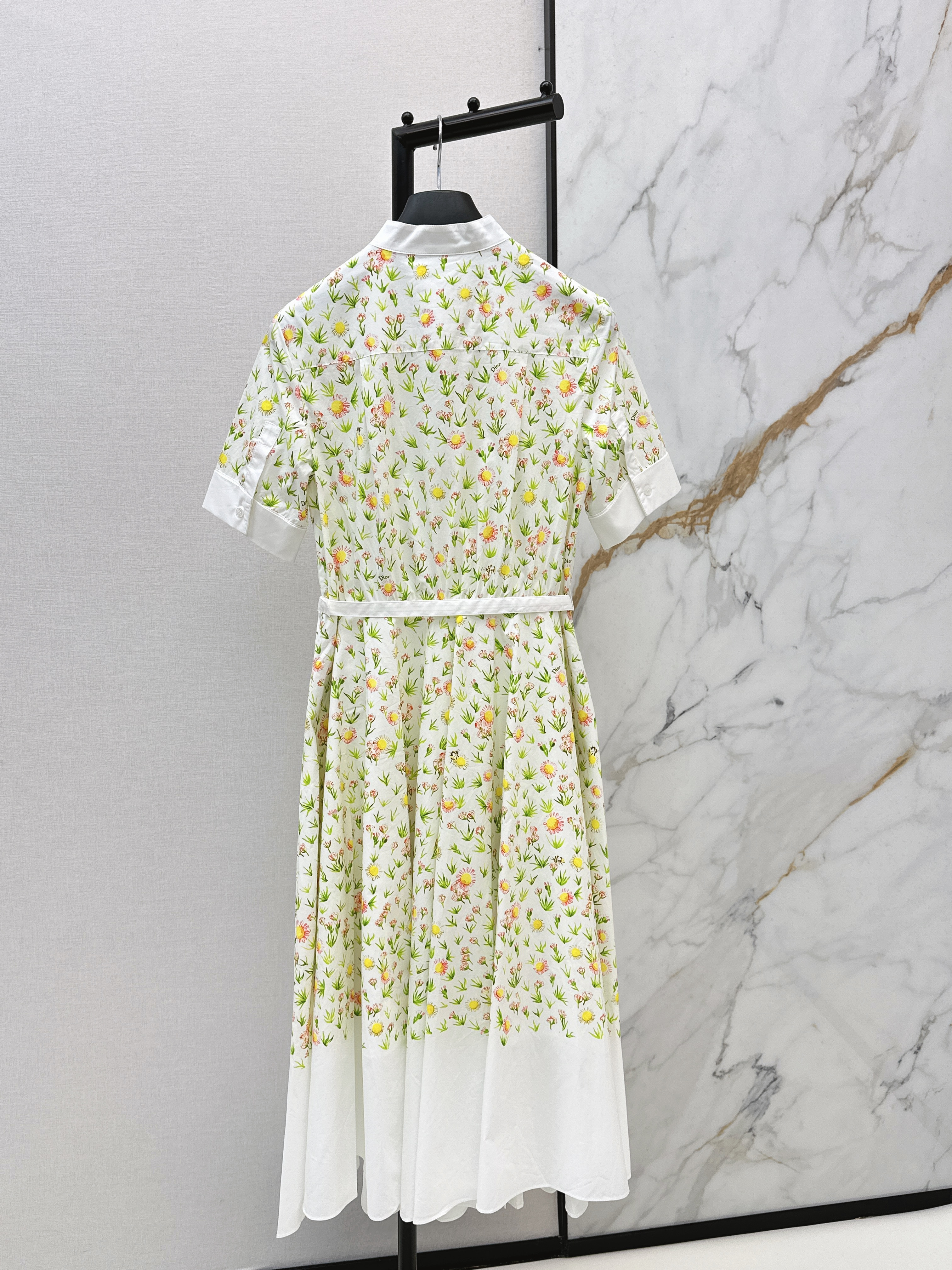 CD New print floral dress