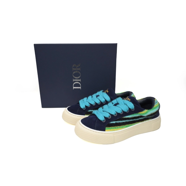 Dior B33 Sneakers  Release Navy Dlue Stripes  3SN272 ZIR1 6536