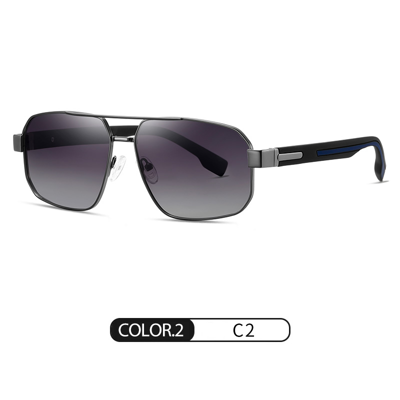 Men's High Quality Square Aviator Sunglasses